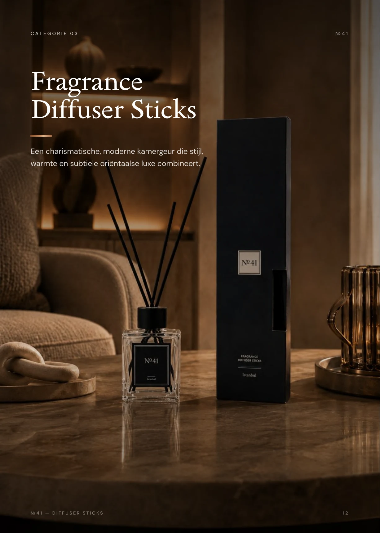 No41 Fragrance Diffuser Sticks sfeerpagina
